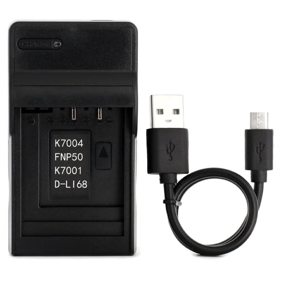 Cargador USB Norifon D-LI68 para Pentax Optio A36, S10, S12, VS20