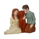 thumbnail image 4 of Figura De Resina Coleccionable, Estatua Navideña Para Sala De Estar, Chimenea, Interior, Familia, 4 of 5