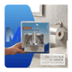 thumbnail image 3 of Porta Rollo Papel Higienico Acero Inoxidable Confort Inoxcro, 3 of 5