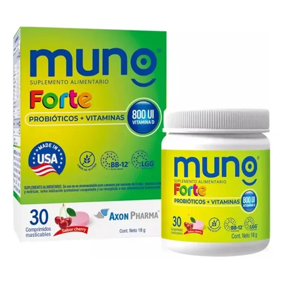 Forte Probiotico + Vitaminas 30 Cap Cherry