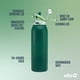 thumbnail image 2 of Botella de agua Ello Pop & Fill de acero inoxidable Forest Mist de 946 ml, 2 of 9