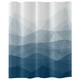 thumbnail image 1 of Cortina de ducha de poliéster impermeable con estampado digital de invierno para baño, sencilla y elegante., 1 of 7