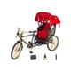 thumbnail image 1 of Simulación Rickshaw Modelo 1:12 Modelo De Metal Juguete Adorno De Coche Manualidades Adulto Dorado, 1 of 5