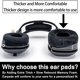 thumbnail image 3 of Almohadillas de repuesto para auriculares para juegos Astro A50 GEN4, de terciopelo, 3 of 9
