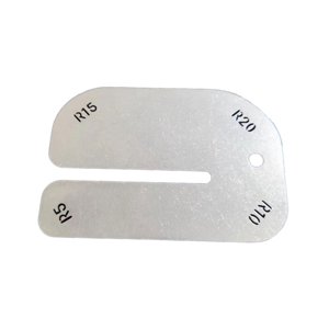 Bothyi - Cordón De Cuero Costura Cincel Mate Plantilla De Artesanía En Cuero Para Profesionales