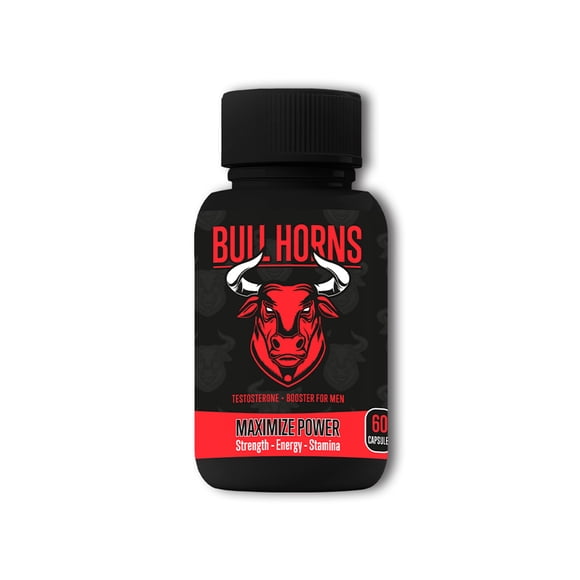 Bull Horns – Suplemento Sexual Natural Masculino (60 Cápsulas)