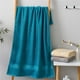 thumbnail image 2 of Toallas - Lujosa toalla de baño jumbo - 100 % algodón, muy absorbente y de secado rápido, toalla extragrande - Suave, calidad hotelera (71 x 139 cm, azul), 2 of 5