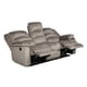 thumbnail image 2 of Sofa Bergere Reclinable 3 Cuerpos Musil de Tela - Café Grisáceo, 2 of 4