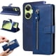 thumbnail image 5 of Funda con Cremallera para OnePlus Nord CE 3 Lite, Carcasa Cartera de Cuero PU con Soporte y Tarjetero, 5 of 6