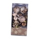 thumbnail image 5 of Set De 30 Adornos Navideños De Bolas, Ideales Para Bodas, Navidad Y árbol De Navidad (color Marrón)., 5 of 5
