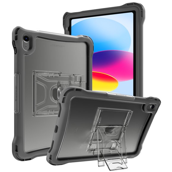 Funda resistente para iPad Brenthaven gris para 11ª/10ª generación