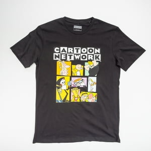 Polera Hombre You Cartoon Network Logo Negro