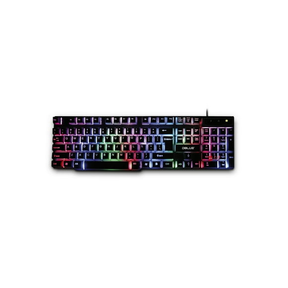 Teclado Gamer Pc Conexión Usb Retroiluminación Rgb - PS