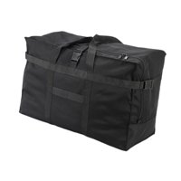 Bothyi - Bolsa De Viaje De Lona, Bolsa De Transporte Resistente, Bolsa De Equipaje De Mano, Bolsa De Fin De Semana, Negra