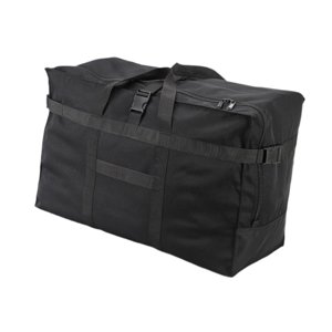 Bothyi - Bolsa De Viaje De Lona, Bolsa De Transporte Resistente, Bolsa De Equipaje De Mano, Bolsa De Fin De Semana, Negra