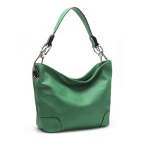 Bolso Hobo Mkf Collection - Emily, Suave Cuero Vegano Para Mujeres, Bolso De Hombro Espacioso Y Casual - Verde