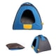 thumbnail image 2 of Cama Perros y Gatos tipo Igloo M gris con azul Gigwi, 2 of 2