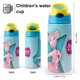 thumbnail image 2 of Angelina Ballerina Botella de Agua con Tapa Pop Top de Un Toque, Acero Inoxidable, a Prueba de Fugas, para Deportes, Botella Infantil azul 12 oz, 2 of 6