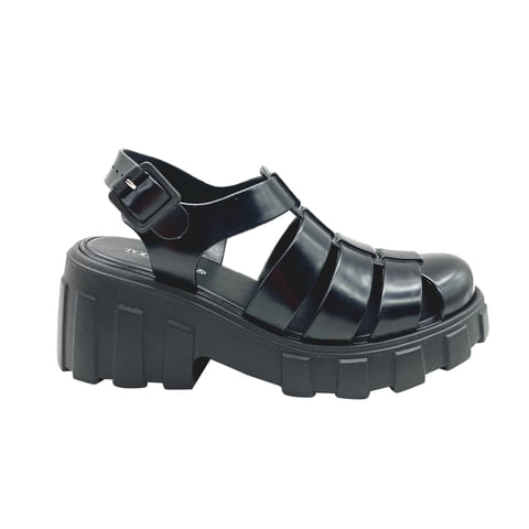 Todopiel - Sandalia Cangrejera Negro Zb058