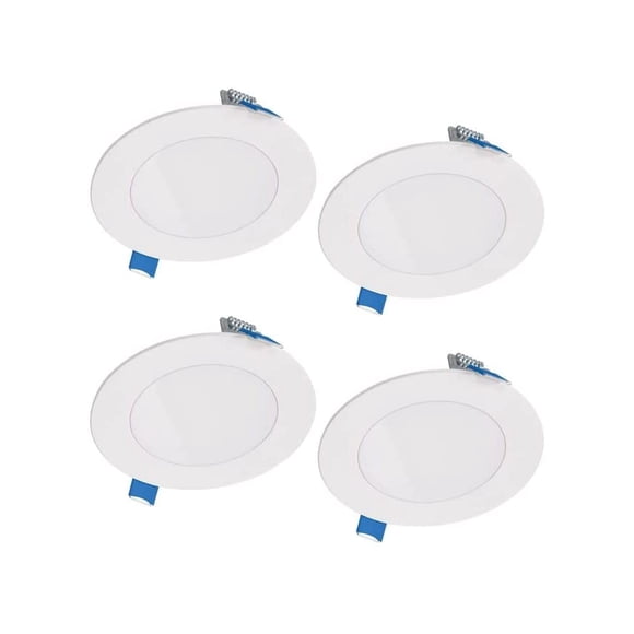 Focos empotrables HALO Ultra Thin 4 unidades AIR‑TITE