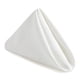 thumbnail image 1 of REGALWOVEN Juego de 6 Servilletas de Tela, Servilletas de Algodón Lavables y Reutilizables para Hogar, Restaurante, Bodas y Eventos Blancas 17x17 pulgadas, 1 of 6