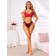thumbnail image 2 of INSPIRE CHIC Bragas de Mujer de Tiro Bajo a Prueba de Fugas Ropa Interior Protectora Pequeña Rojo Vino, 2 of 4