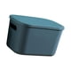 thumbnail image 5 of Caja De Almacenamiento Para El Hogar, Estante Organizador Para Armario, Contenedor Para Dormitorio, Sala De Estar, Artículos Diversos, 18x26x16cm, Azul, 5 of 5