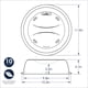thumbnail image 5 of Funda de plato Nordic Ware Deluxe 10, 5 of 7