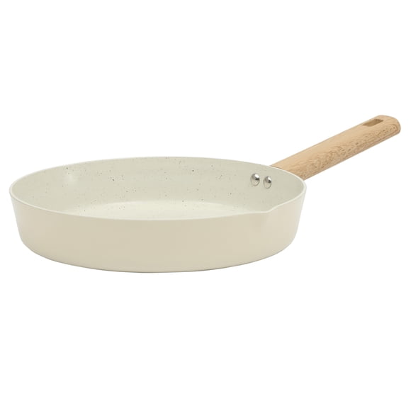 Sartén Gibson Home 28 cm Cerámica Antiadherente Gris Topo