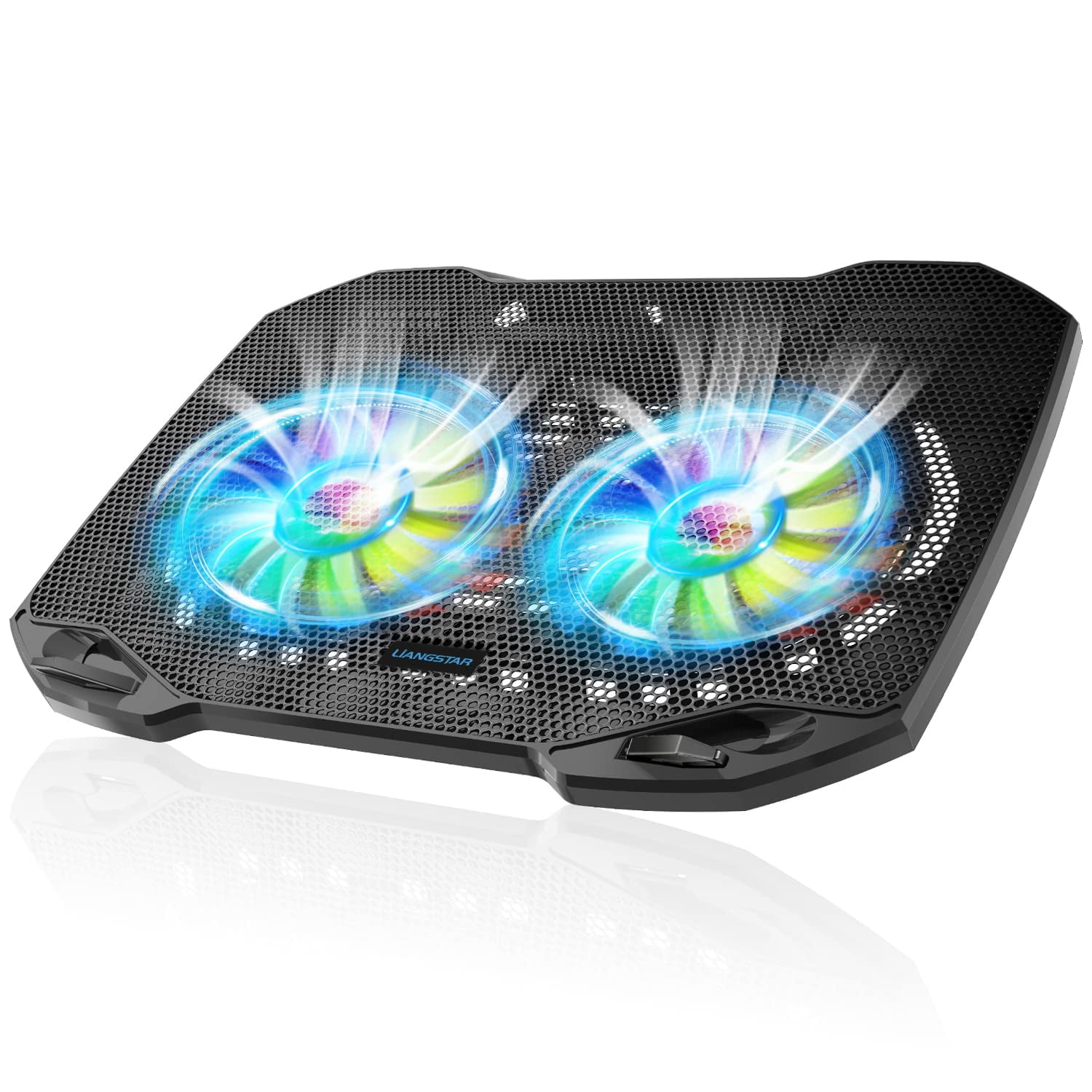 Almohadilla De Refrigeración Para Portátil Liangstar Gaming Con 2 Ventiladores De 11 A 15,6 Pulgadas