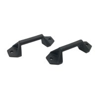 Magideal - 2 Piezas Gancho Para Correas Accesorio Para Maleta De Motocicleta Herramienta De Sujeción Resistente Material Metálico Adecuado Para Cajas Laterales Nylon