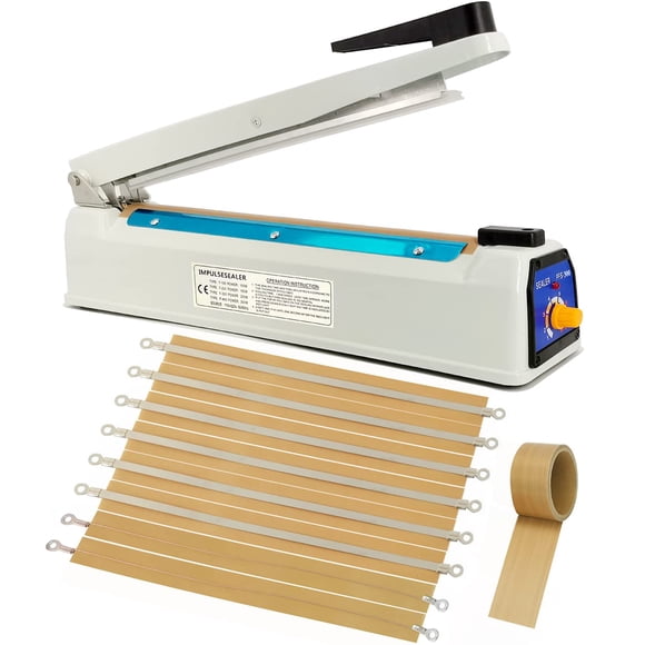 Sellador térmico de bolsas de mylar Impulse Sealer Sangrui, 30 cm, 110 V