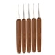 thumbnail image 3 of 5 Piezas De Agujas De Ganchillo De Bambú Para Tejer Ganchos Dreadlock Tool 0.75mm, 3 of 3