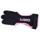 thumbnail image 2 of Guantes De Tiro Con Arco Guante De Cuero Con 3 Dedos Para Arco Compuesto Recurvo Negro Rosa S, 2 of 5