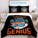 thumbnail image 1 of 3pcs Custom Name Cartoon Dexters-Laboratory-Anime Theme Bedding Set Duvet Cover Closure Includes 1 Duvet Cover & 2 Pillowcases for All Seasons Bedroom Decor, 1 of 1