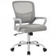thumbnail image 1 of Silla de ordenador DUMOS para el hogar y la oficina, ergonómica, con respaldo medio, gris, 1 of 6
