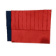 thumbnail image 1 of Respaldo Premium, cama dos plazas, color rojo, diseño acanalado, 1 of 3