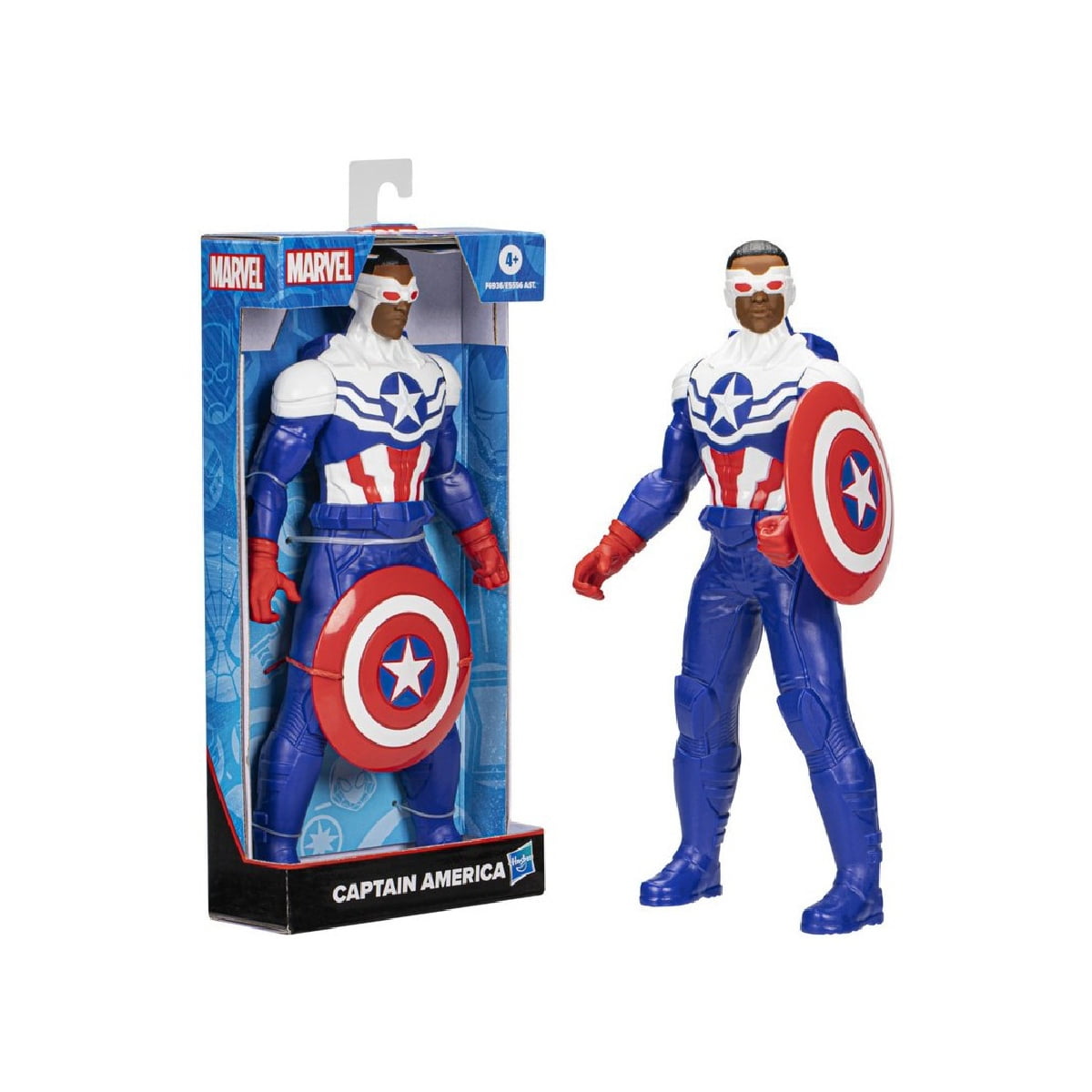Figura De Acción Avengers 24 Cm Capitán América Detallada