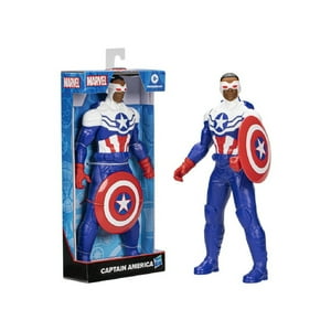 Figura De Acción Avengers 24 Cm Capitán América Detallada