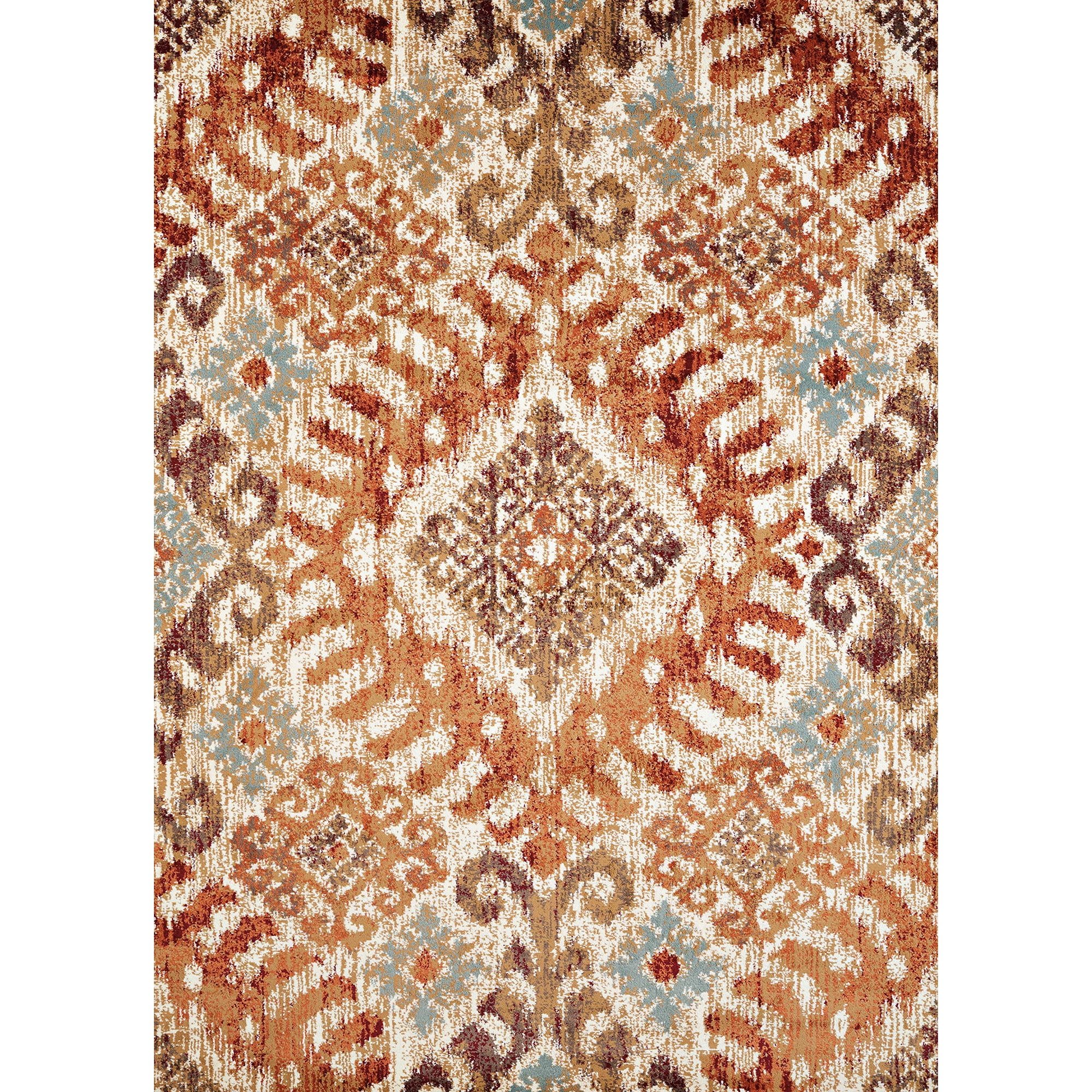 Alfombra De Interior United Weavers Bridges 56x91 Cm Color Carmesí