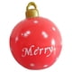 thumbnail image 4 of Bola Inflable De Navidad 60 Cm Globo Inflable Colgando Para El Alfabeto Del Jardín Al Aire Libre, 4 of 5