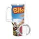 thumbnail image 3 of Bibi y Tina Vaso aislado de acero inoxidable con asa, diseño temático, regalo para familia, amigos y fans; incluye pajita y encaja en el portavasos estándar, 40 oz, 3 of 6