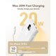 thumbnail image 3 of Power Bank Charmast C2046S, 20000 mAh, 20 W, USB C, carga rápida, 3 of 9