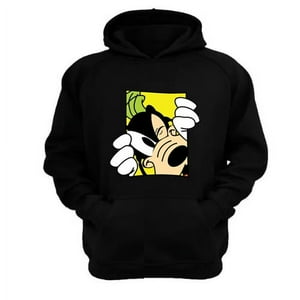 Genérico - Polerón Canguro Tribilín Dibujos Animados Negro Talla S Unisex