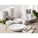 thumbnail image 5 of Juego de vajilla Gibson Home Zen Buffet de porcelana, 30 piezas, blanco, 5 of 7