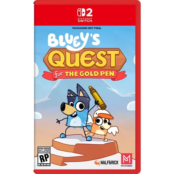 Videojuego Nintendo Switch 2 Bluey y la Búsqueda del Bolígrafo de Oro