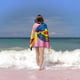 thumbnail image 2 of Tobee Toalla de playa de secado rápido con diseño temático, regalo para mujeres y niñas, ideal para cumpleaños, fans, amantes de la música, uso en la playa o al aire libre, 78 × 180 cm, 2 of 6