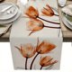 thumbnail image 1 of 1pc Blue Floral Long Table Runner 13x72 Inches, Kitchen Dinner Retro Tulip Flower Dining Table Runners, Long Dresser Scarf, Farmhouse Burlap Holiday Table Runner For Coffee/Dining/Party/Wedding, 1 of 5
