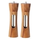 thumbnail image 1 of Molinillo De Sal De Madera, Tamaño Pequeño, Fácil De Usar, Molinillo De Pimienta Para Cocina De Sésamo, Hotel, 2 Piezas, 1 of 3
