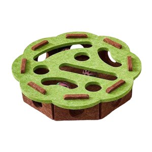 Ioensy - Juguete Rompecabezas Para Gatos De Fieltro, Juego De Laberinto Para Gatos De Interior